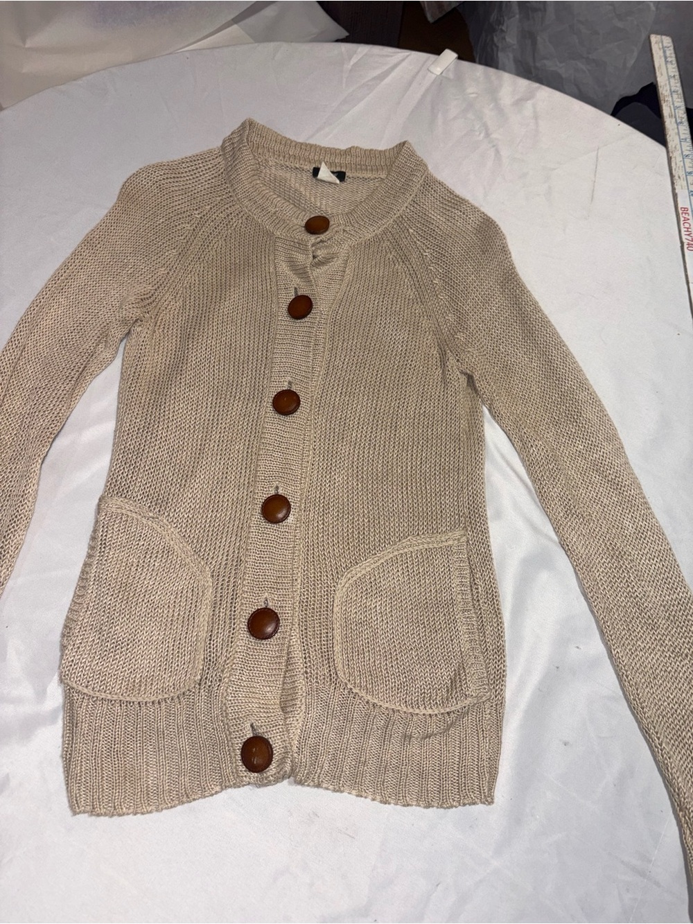 J Crew linen sweater